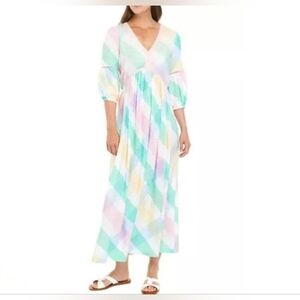 Colorful Pastel Dress Crown & Ivy Size small